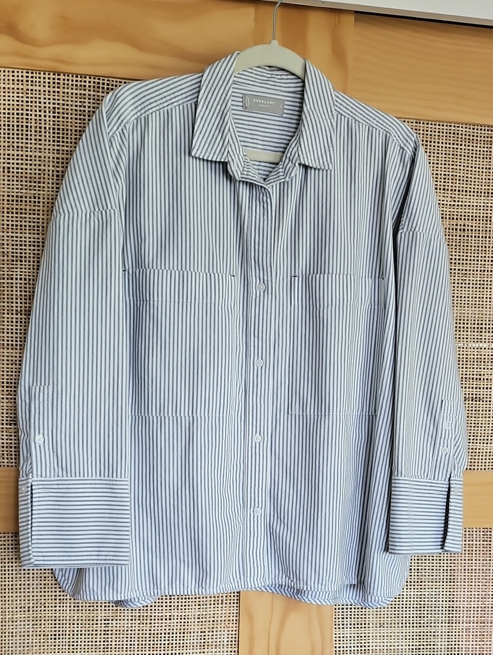 Everlane The Boxy Oxford Button-Down Shirt XL